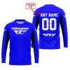 CUSTOM NAME RACING - LIMITED EDITION - FLY RACING- BLUE V2 - JERSEY