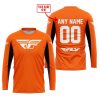 CUSTOM NAME RACING - LIMITED EDITION - FLY RACING- ORANGE V2 - JERSEY