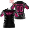 CUSTOM NAME RACING - LIMITED EDITION - FLY RACING- PINK 1 - T-SHIRT