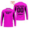 CUSTOM NAME RACING - LIMITED EDITION - FLY RACING- PINK V2 - JERSEY