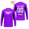 CUSTOM NAME RACING - LIMITED EDITION - FLY RACING- PURPLE V2 - JERSEY