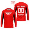 CUSTOM NAME RACING - LIMITED EDITION - FLY RACING- RED V2 - JERSEY