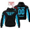 CUSTOM NAME RACING - LIMITED EDITION - FLY RACING- SKY BLUE