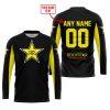 CUSTOM NAME RACING - LIMITED EDITION - ROCKSTAR - YELLOW - JERSEY