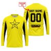 CUSTOM NAME RACING - LIMITED EDITION - ROCKSTAR V2 - YELLOW - JERSEY