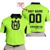 CUSTOM NAME RACING - LIMITED EDITION - HUSQVARNA - GREEN 1 V2 - POLO SHIRT
