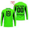 CUSTOM NAME RACING - LIMITED EDITION - HUSQVARNA - GREEN V2 - JERSEY