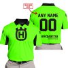 CUSTOM NAME RACING - LIMITED EDITION - HUSQVARNA - GREEN V2 - POLO SHIRT