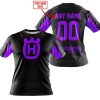 CUSTOM NAME RACING - LIMITED EDITION - HUSQVARNA - PURPLE - T-SHIRT