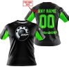 CUSTOM NAME RACING - LIMITED EDITION - SEA DOO - GREEN - T-SHIRT