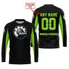 CUSTOM NAME RACING - LIMITED EDITION - SEA DOO - GREEN 1 - JERSEY