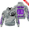 LIMITED EDITION PRODUCTS - US AIR PORCE - CAN AM RACING - CUSTOM NAME - PURPLE