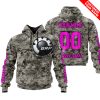 LIMITED EDITION PRODUCTS  - US ARMY - CAN AM RACING - CUSTOM NAME - PINK
