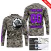 LIMITED EDITION PRODUCTS  - US ARMY - CAN AM RACING - CUSTOM NAME - PURPLE - JERSEY