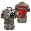 LIMITED EDITION PRODUCTS  - US ARMY - CAN AM RACING - CUSTOM NAME - RED - BUTTON SHIRT
