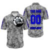 LIMITED EDITION PRODUCTS - US ARMY V1 - CAN AM RACING - CUSTOM NAME - BLUE - BUTTON SHIRT