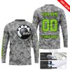 LIMITED EDITION PRODUCTS - US ARMY V1 - CAN AM RACING - CUSTOM NAME - GREEN 1 - JERSEY