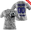LIMITED EDITION PRODUCTS - US ARMY V1 - CAN AM RACING - CUSTOM NAME - NAVY - T-SHIRT