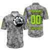 LIMITED EDITION PRODUCTS - US ARMY V1 - CAN AM RACING - CUSTOM NAME - NEON - BUTTON SHIRT