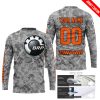 LIMITED EDITION PRODUCTS - US ARMY V1 - CAN AM RACING - CUSTOM NAME - ORANGE - JERSEY