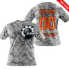 LIMITED EDITION PRODUCTS - US ARMY V1 - CAN AM RACING - CUSTOM NAME - ORANGE - T-SHIRT