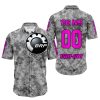 LIMITED EDITION PRODUCTS - US ARMY V1 - CAN AM RACING - CUSTOM NAME - PINK - BUTTON SHIRT