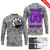 LIMITED EDITION PRODUCTS - US ARMY V1 - CAN AM RACING - CUSTOM NAME - PURPLE - JERSEY