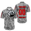 LIMITED EDITION PRODUCTS - US ARMY V1 - CAN AM RACING - CUSTOM NAME - RED - BUTTON SHIRT