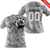 LIMITED EDITION PRODUCTS - US ARMY V1 - CAN AM RACING - CUSTOM NAME - WHITE - T-SHIRT