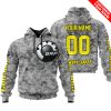 LIMITED EDITION PRODUCTS - US ARMY V1 - CAN AM RACING - CUSTOM NAME - YELLOW