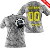 LIMITED EDITION PRODUCTS - US ARMY V1 - CAN AM RACING - CUSTOM NAME - YELLOW - T-SHIRT