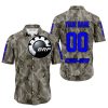LIMITED EDITION PRODUCTS - US ARMY V2 - CAN AM RACING - CUSTOM NAME - BLUE - BUTTON SHIRT