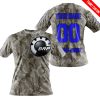 LIMITED EDITION PRODUCTS - US ARMY V2 - CAN AM RACING - CUSTOM NAME - BLUE - T-SHIRT