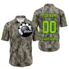 LIMITED EDITION PRODUCTS - US ARMY V2 - CAN AM RACING - CUSTOM NAME - GREEN 1 - BUTTON SHIRT