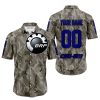 LIMITED EDITION PRODUCTS - US ARMY V2 - CAN AM RACING - CUSTOM NAME - NAVY - BUTTON SHIRT