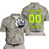LIMITED EDITION PRODUCTS - US ARMY V2 - CAN AM RACING - CUSTOM NAME - NEON - POLO SHIRT