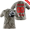 LIMITED EDITION PRODUCTS - US ARMY V2 - CAN AM RACING - CUSTOM NAME - RED - T-SHIRT