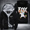 BADASS FOX FLEECE ZIP HOODIE