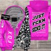 MOTOCROSS PERSONALIZED FX RACING | FLEECE HOODIE | COLOR PINK