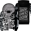 [PREMIUM] JUST FNKN SEND IT BLACK FLEECE HOODIE GROOT V3