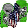 [PREMIUM] RIDE TO LIVE, LIVE TO RIDE FLEECE HOODIE GREEN