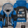 MOTOCROSS PERSONALIZED FX RACING V1 | FLEECE HOODIE | YAMAHA