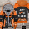 MOTOCROSS PERSONALIZED FX RACING V1 | FLEECE HOODIE | KTM