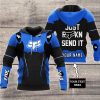 MOTOCROSS PERSONALIZED FX RACING V1 | COLOR BLUE-BLACK