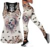 WOMEN'S HOLLOW OUT TANK TOP + LEGGING