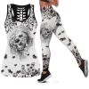 WOMEN'S HOLLOW OUT TANK TOP + LEGGING