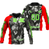CUSTOM NAME RACING | RED CAMO | KAWASAKI