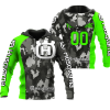 CUSTOM NAME RACING | GREEN CAMO | HUSQVARNA