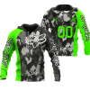 CUSTOM NAME RACING | GREEN CAMO | FOX RACING