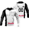 CUSTOM NAME RACING | BLACK WHITE | AUDI